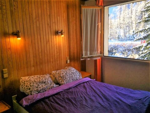 Serre Chevalier -Cosy Apartment "Le Coolidge" for 7 down the slopes with stunning view Condominio in Saint-Chaffrey