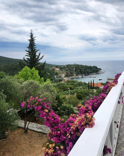 Summer, Garden, View (from property/room), View (from property/room), Balcony/Terrace, Garden view, Sea view, Sea view