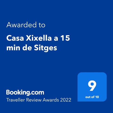 Casa Xixella a 15 min de Sitges House in Garraf