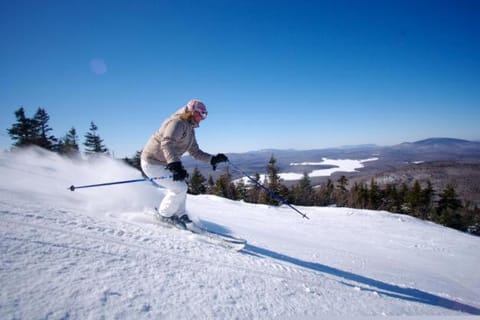 Winter, Skiing