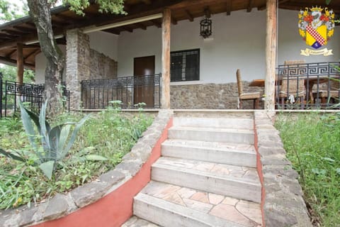 Property building, Garden view