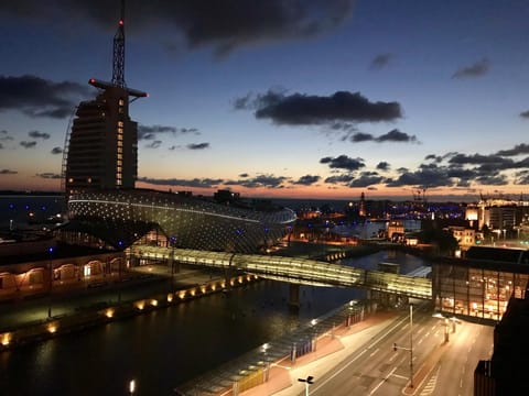 Night, City view, Landmark view