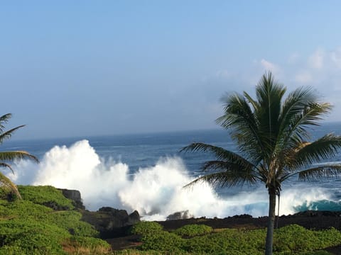Mediteranean style Ohana Rental / Loft & Sundeck panoramic OCEAN VIEW Condo in Big Island