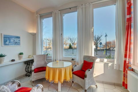 Living room, Seating area, Sea view