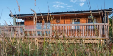Enlli Fach cabin sleep's 2 adults and 2 children 2 dogs welcome not suitable for contract workers due to parking height restrictions Cabin in Wales