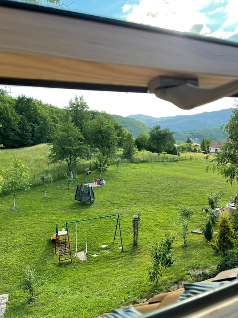 Bird's eye view, Children play ground, Children play ground, Garden, Garden view, Landmark view, Mountain view, Inner courtyard view