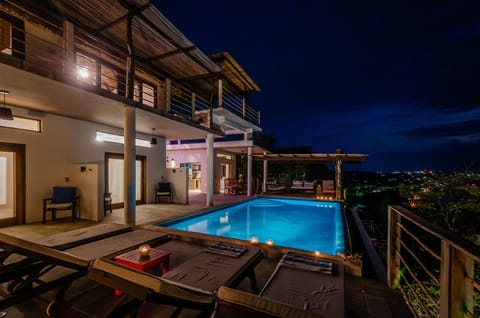 Property building, Pool view, Sea view, Swimming pool