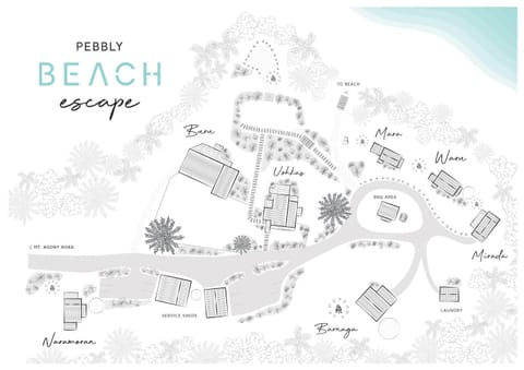 Pebbly Beach Escape Hôtel in Pebbly Beach