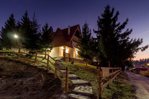 Property building, Facade/entrance, Night, Autumn, On site, Sunset