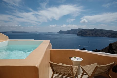 Day, Natural landscape, Hot Tub, Balcony/Terrace, Sea view