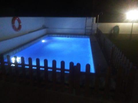 Night, Pool view