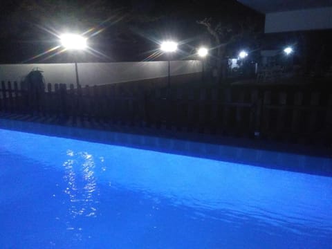 Night, Pool view