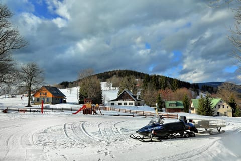 Neighbourhood, Winter, Children play ground