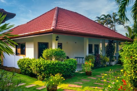 Property building, Garden view