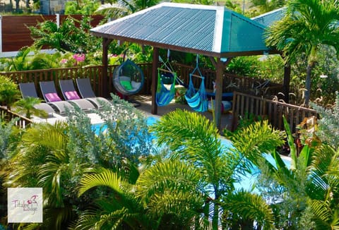 Titalee Lodge 3 Villas autour d'une piscine Albergue natural in Guadeloupe