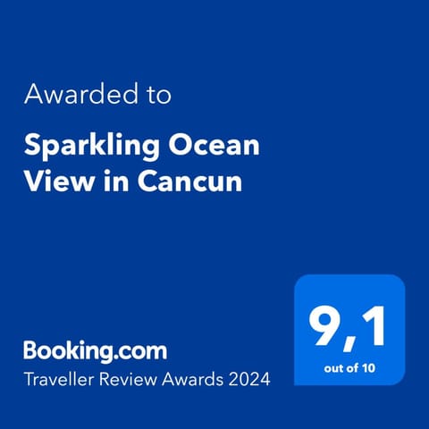 Sparkling Ocean View in Cancun Condominio in Cancun