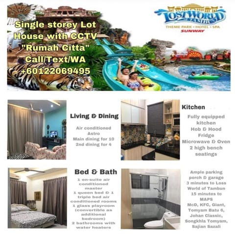 Rumah Citta Homestay Tambun Ipoh House in Ipoh