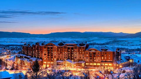 Property building, Natural landscape, Winter, Mountain view