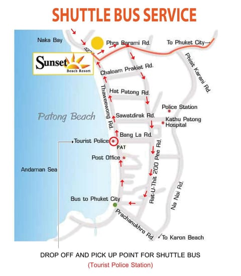 Sunset Beach Resort - SHA Extra Plus Resort in Patong