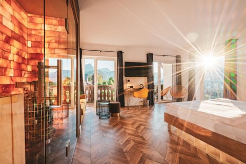 Bed, Sauna, Photo of the whole room
