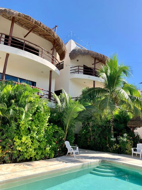 Property building, Garden view