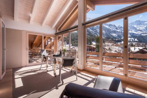 View (from property/room), Living room, Mountain view