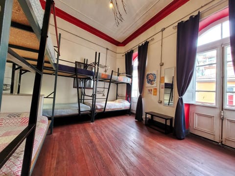 Photo of the whole room, Bedroom, bunk bed