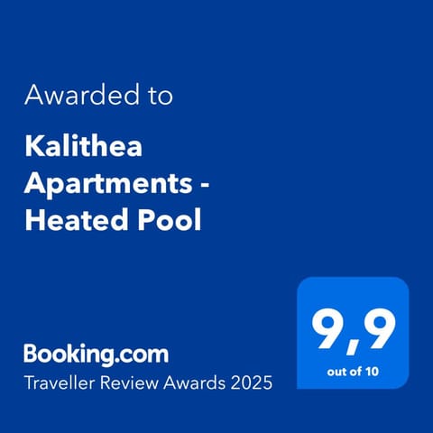 Kalithea Apartments - Heated Pool Apartment in Crete