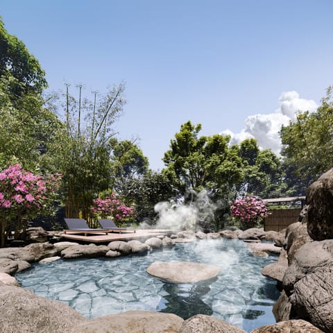 Bathroom, Open Air Bath