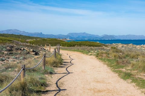 Natural landscape, Beach, Mountain view, Sea view