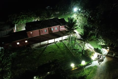 Night, Garden, Garden view, Street view