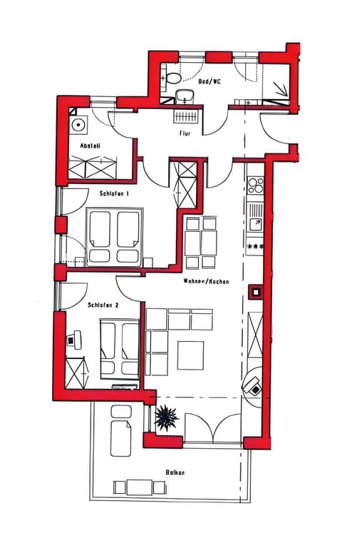 Apartment in Börgerende-Rethwisch 34953 Apartment in Mecklenburg-Vorpommern, Germany