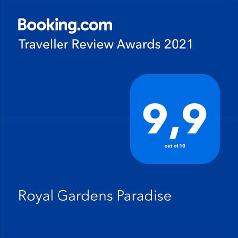 Royal Gardens Paradise Apartment hotel in Budva