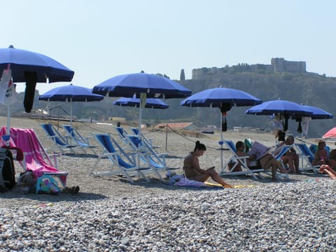 Beach, sunbed