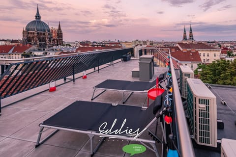 View (from property/room), Balcony/Terrace, City view