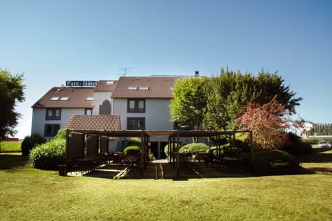 Patio, On site, Garden view