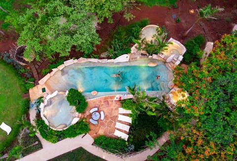 Bird's eye view, Pool view