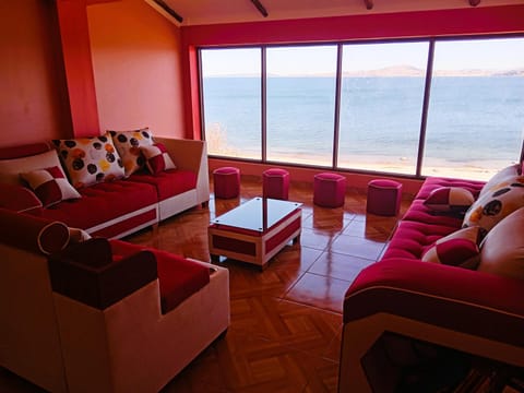 Natural landscape, Living room, Sea view