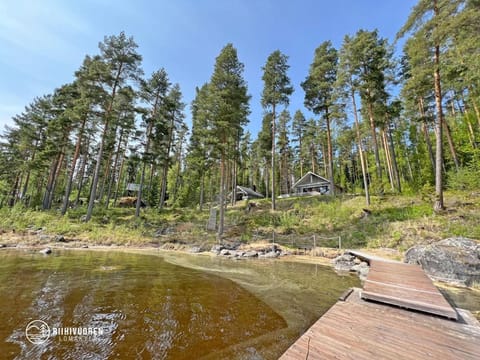 Natural landscape, Sauna, Beach, Lake view