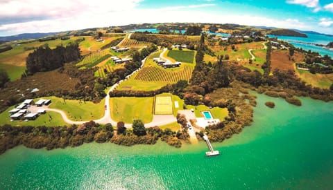 Riverside Matakana Nature lodge in Auckland Region