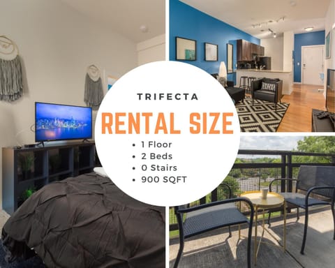 Trifecta Prime Location & Balcony Superhost Condominio in Charlotte