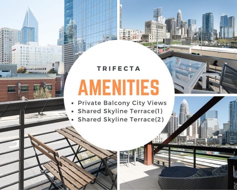 Trifecta Luxury Serviced Apartment in Uptown CLT Condo in Charlotte