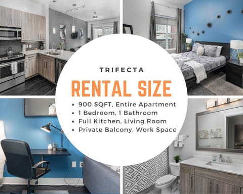 Trifecta Luxury Serviced Apartment in Uptown CLT Eigentumswohnung in Charlotte