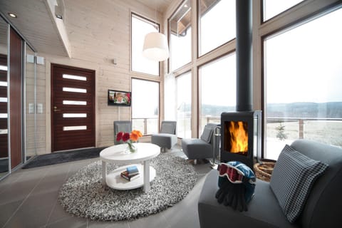 Day, Winter, TV and multimedia, Living room, Seating area