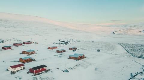 Property building, Day, Bird's eye view, Winter, On site, Sunset