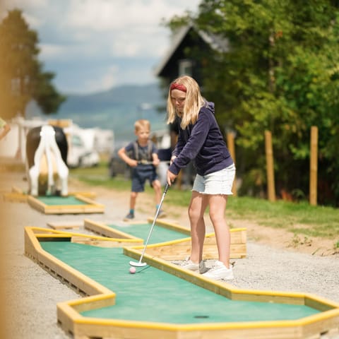 Activities, Minigolf, Family