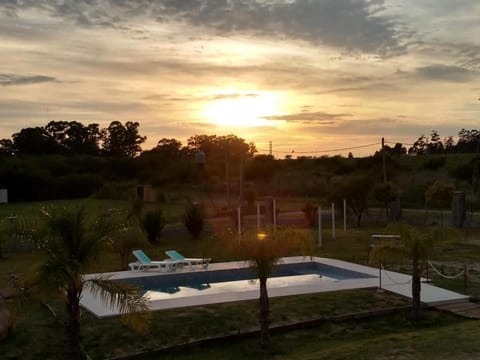 Swimming pool, Sunrise