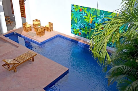 The Blue House Hostel Bed and Breakfast in Santa Marta