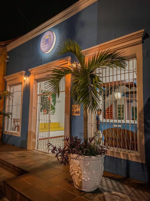 Property building, Facade/entrance, Night