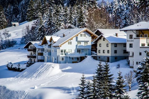 Property building, Bird's eye view, Winter